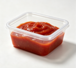 multi size plastic sauce cups with lids | disposable dipping containers wholesale