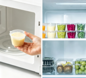 disposable sauce cups with lids | leak proof thick wall food grade portion cups